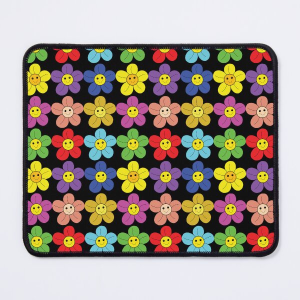 Item preview, Smiley face flower seamless pattern designed and sold by darshants.