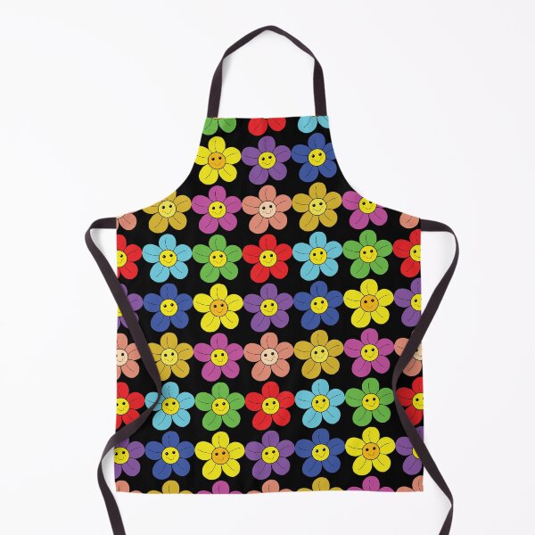 Item preview, Smiley face flower seamless pattern designed and sold by darshants.