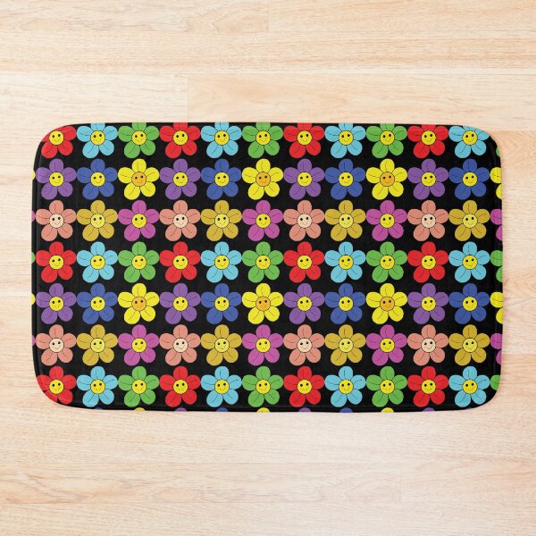 Item preview, Smiley face flower seamless pattern designed and sold by darshants.