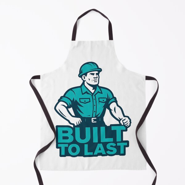 Item preview, Built to Last – Strong Worker Motivation Design designed and sold by CreativeGorillas.