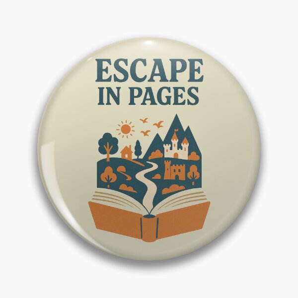 Item preview, Escape in Pages — Vintage Open Book Retro Illustration designed and sold by HoopeStylee.
