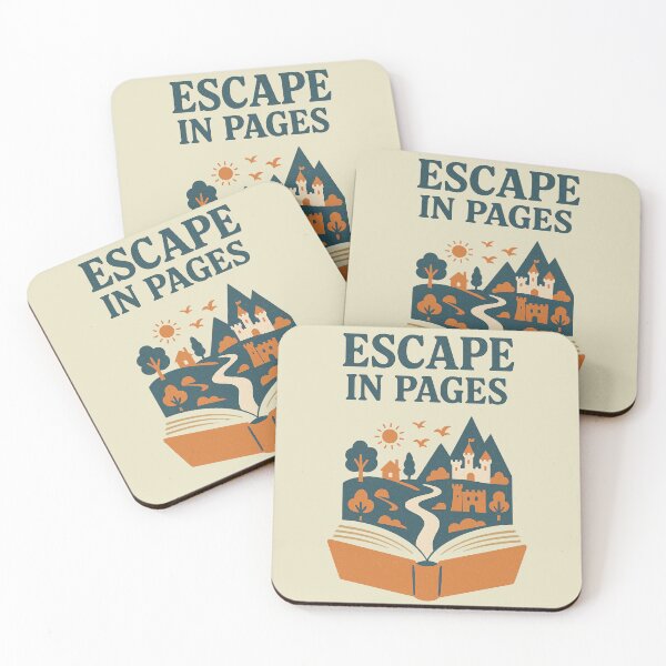 Item preview, Escape in Pages — Vintage Open Book Retro Illustration designed and sold by HoopeStylee.