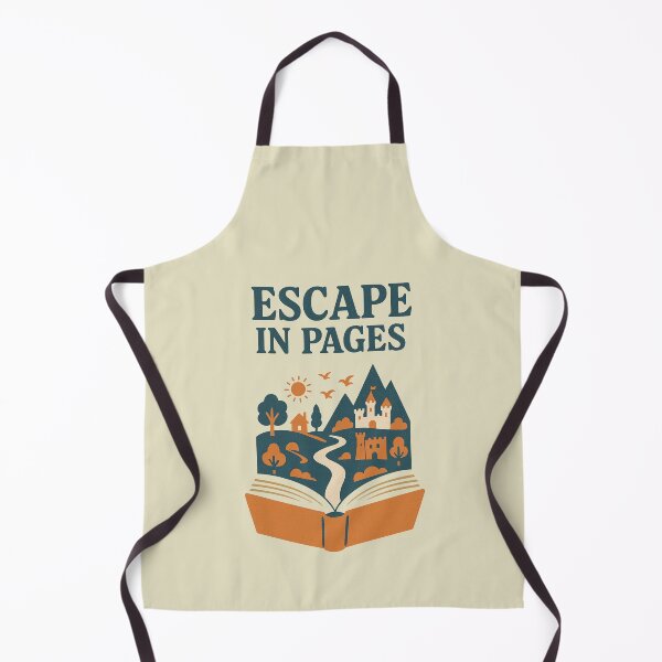 Item preview, Escape in Pages — Vintage Open Book Retro Illustration designed and sold by HoopeStylee.