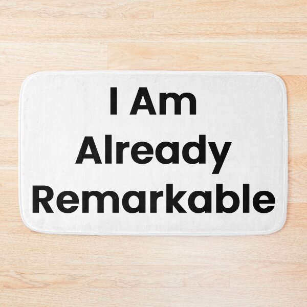 Item preview, I Am Already Remarkable designed and sold by The Winning Formula™ Prints.