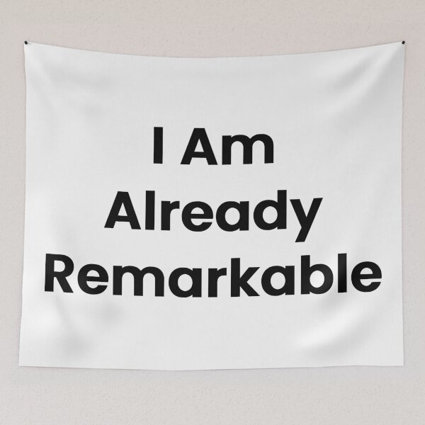 Item preview, I Am Already Remarkable designed and sold by The Winning Formula™ Prints.
