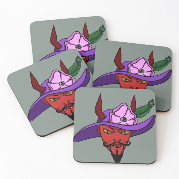 Item preview, Satan in a Sunday Hat designed and sold by Erika Eclectik's Art Shop.