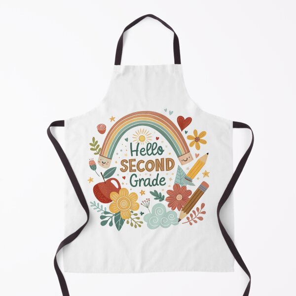 Item preview, hello second grade designed and sold by GogoGrove.