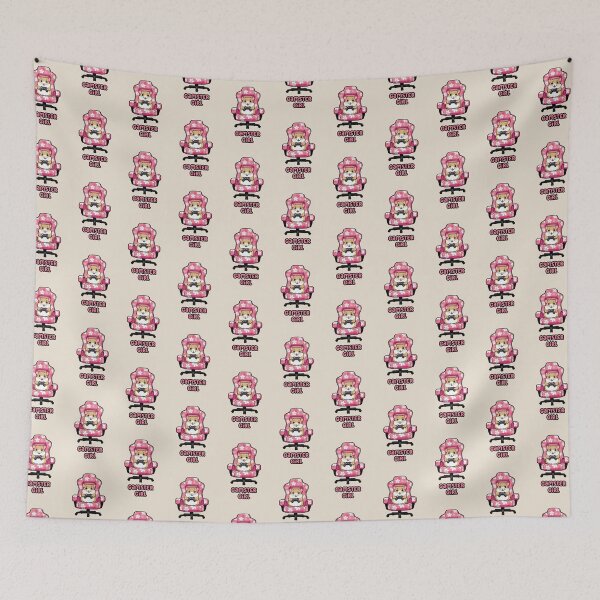 Item preview, Gamster Girl gamer hamster  designed and sold by FatBirdie.