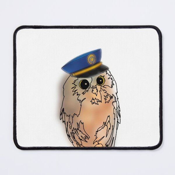 Item preview, Owl Wearing Police Cap – animalzinhats designed and sold by Ashley’sAnimalz.