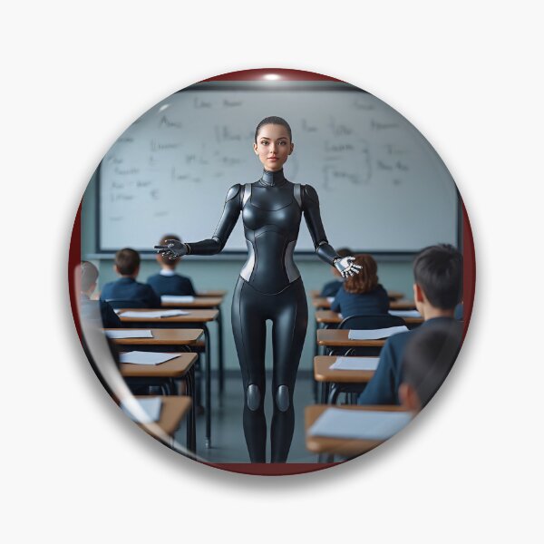 Artikelvorschau, Roboterlehrer entworfen und verkauft von AwesomeDigiShop.