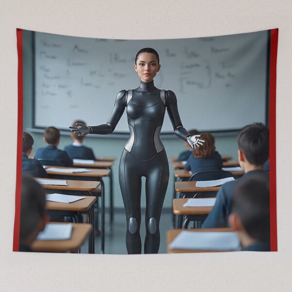 Item preview, Roboteacher  designed and sold by AwesomeDigiShop.