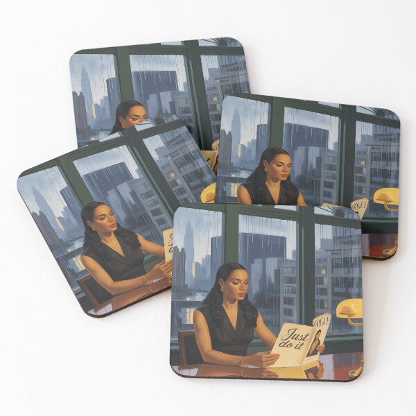 Item preview, She Saw She Conquered  designed and sold by CanvasCarousel.
