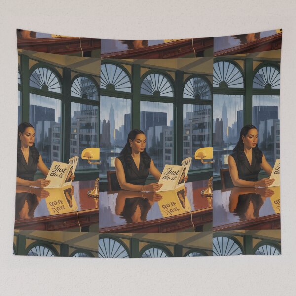 Item preview, She Saw She Conquered  designed and sold by CanvasCarousel.