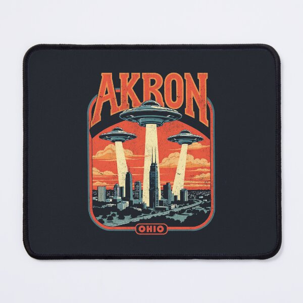 Item preview, Vintage Sci-Fi Akron, Ohio Design designed and sold by Vintagenaut Co..