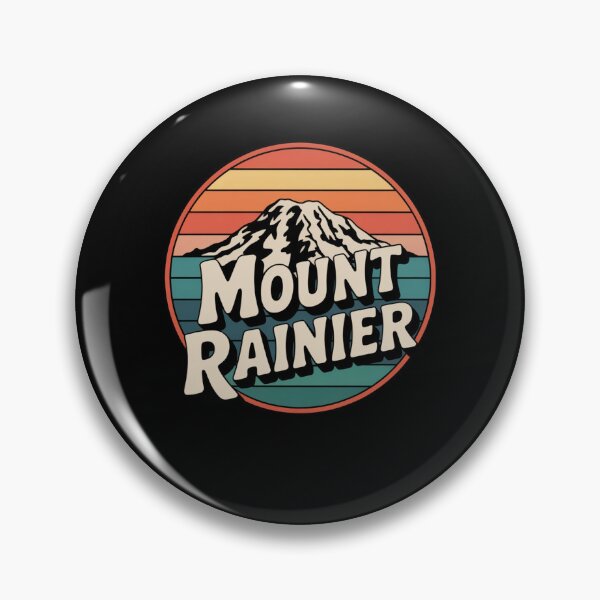 Artikelvorschau, Retro Mount Rainier entworfen und verkauft von Mateusz Majcherek.