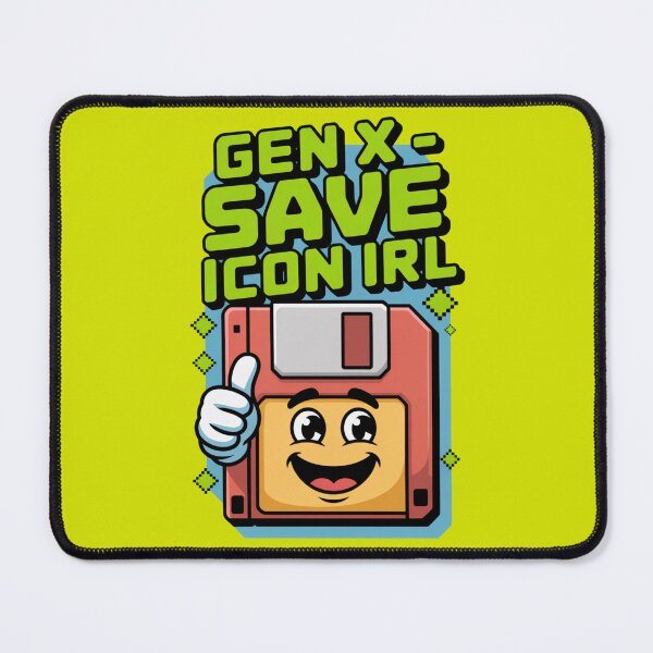 Item preview, Gen X – Save Icon IRL Floppy Disk Design designed and sold by GENX-AUTISM-DAD.