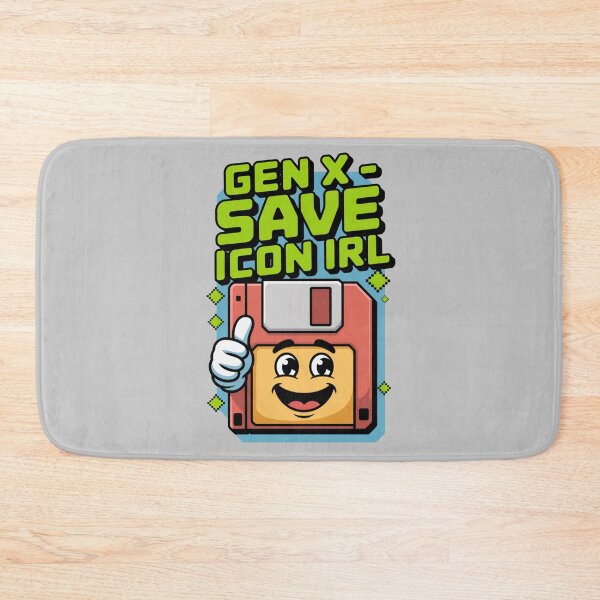 Item preview, Gen X – Save Icon IRL Floppy Disk Design designed and sold by GENX-AUTISM-DAD.