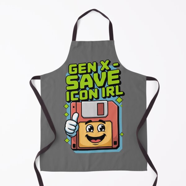 Item preview, Gen X – Save Icon IRL Floppy Disk Design designed and sold by GENX-AUTISM-DAD.