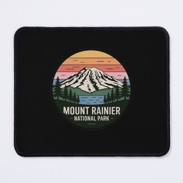 Item preview, Retro Mount Rainier designed and sold by Mateusz Majcherek.