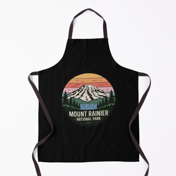 Item preview, Retro Mount Rainier designed and sold by Mateusz Majcherek.