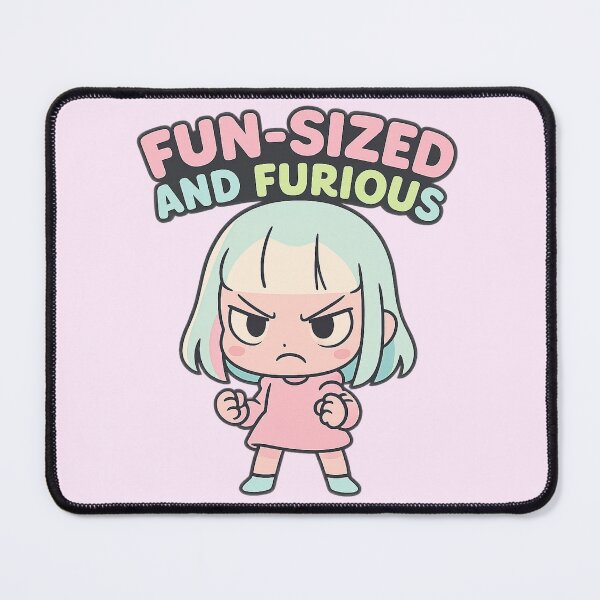 Item preview, Fun-Sized and Furious – Pastel Rage designed and sold by I AM BRO.