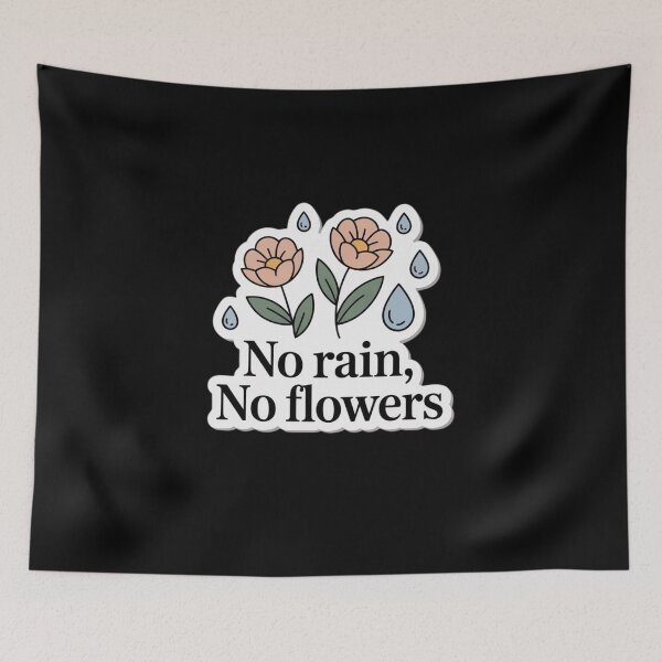 Item preview, no rain, no flowers designed and sold by Mateusz Majcherek.