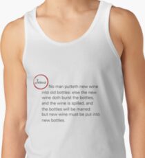 Jesus Said Mark 2:22 Men's Tank Top