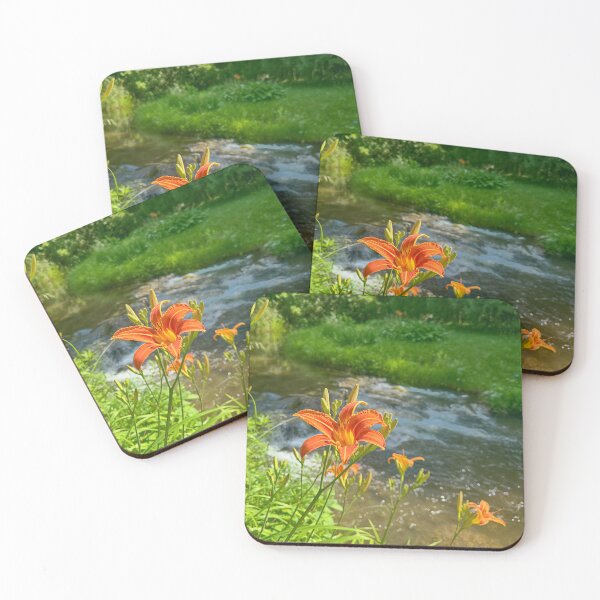 Item preview, Orange Day-Lily by Creek  designed and sold by Vagabond-Soul.