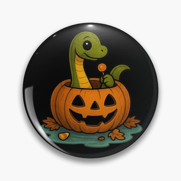 Artikelvorschau, Baby-Monster von Loch Ness „Nessie“ in einem Kürbis entworfen und verkauft von AnotherFemaleHuman.
