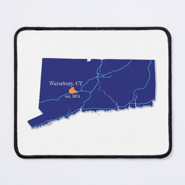 Item preview, Waterbury, CT [Blue] designed and sold by PhilbonianDezin.