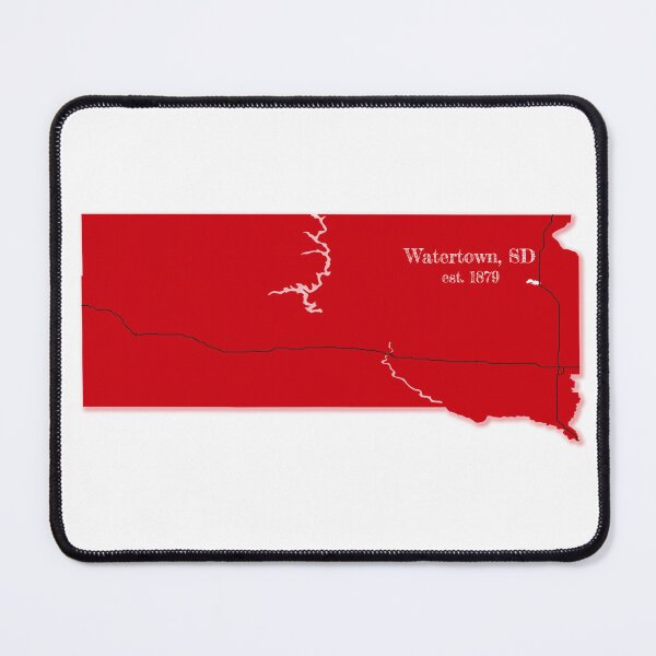 Item preview, Watertown, SD [Red] designed and sold by PhilbonianDezin.