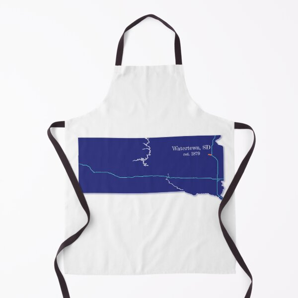 Item preview, Watertown, SD [Blue] designed and sold by PhilbonianDezin.