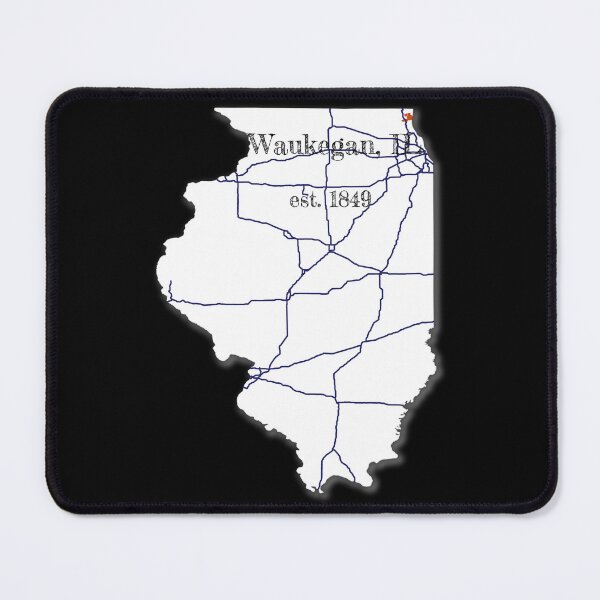 Item preview, Waukegan, IL [White] designed and sold by PhilbonianDezin.