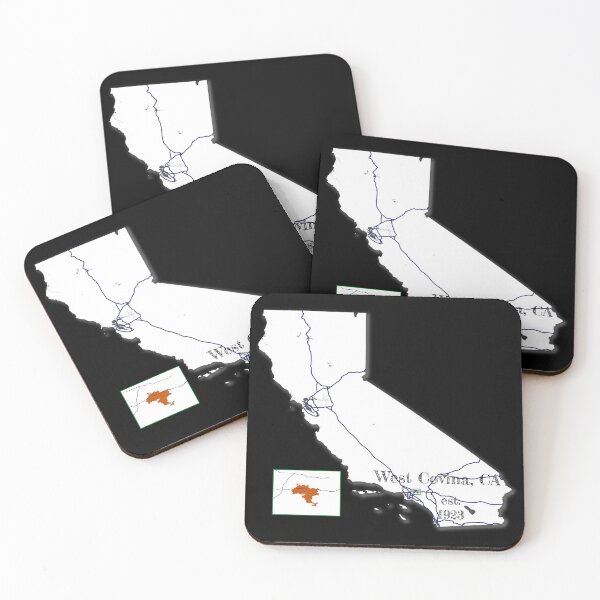Item preview, West Covina, CA [White] designed and sold by PhilbonianDezin.