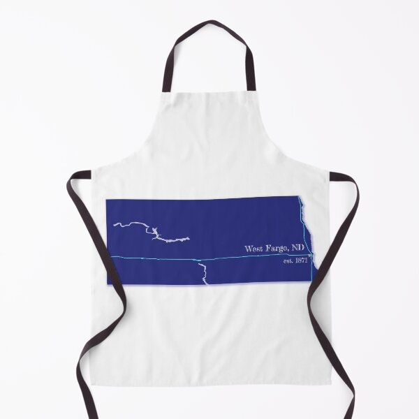 Item preview, West Fargo, ND [Blue] designed and sold by PhilbonianDezin.