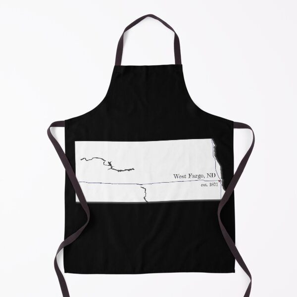 Item preview, West Fargo, ND [White] designed and sold by PhilbonianDezin.