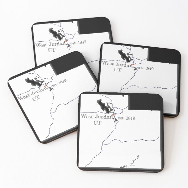 Item preview, West Jordan, UT [White] designed and sold by PhilbonianDezin.