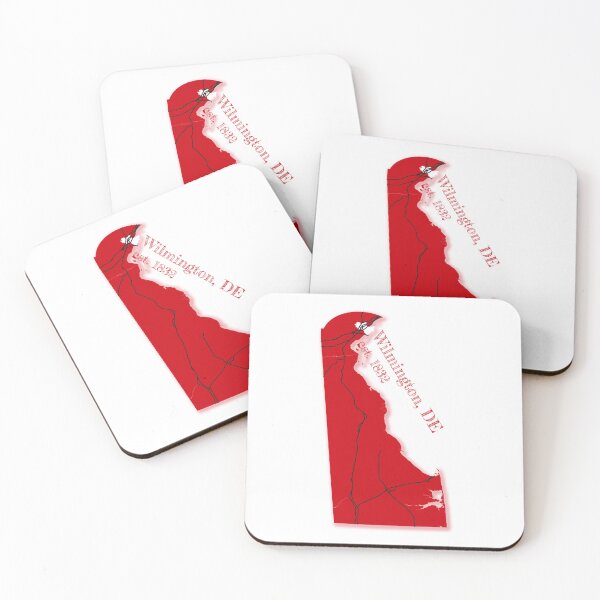 Item preview, Wilmington, DE [Red] designed and sold by PhilbonianDezin.