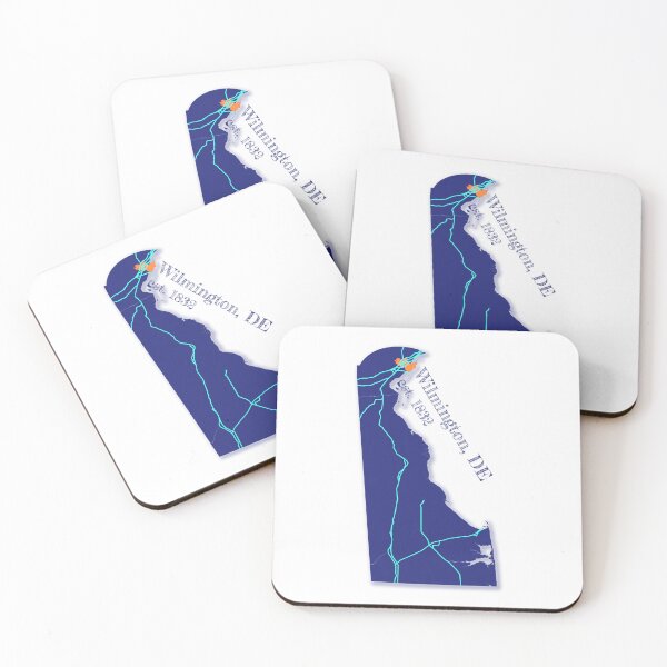 Item preview, Wilmington, DE [Blue] designed and sold by PhilbonianDezin.
