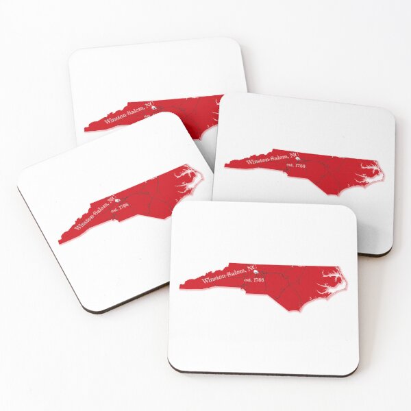 Item preview, Winston-Salem, NC [Red] designed and sold by PhilbonianDezin.