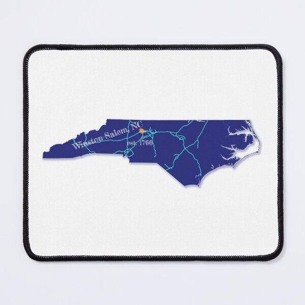 Item preview, Winston-Salem, NC [Blue] designed and sold by PhilbonianDezin.