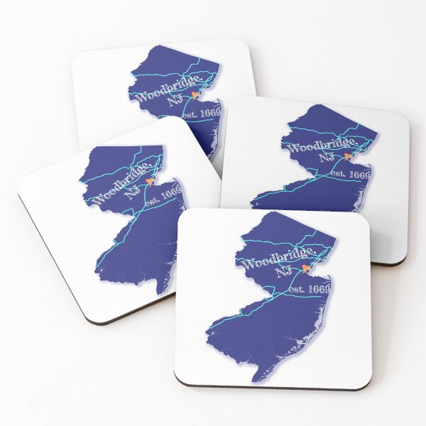 Item preview, Woodbridge, NJ [Blue] designed and sold by PhilbonianDezin.