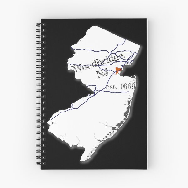 Item preview, Woodbridge, NJ [White] designed and sold by PhilbonianDezin.