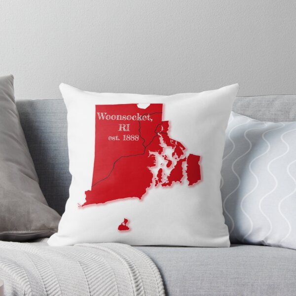 Item preview, Woonsocket, RI [Red] designed and sold by PhilbonianDezin.