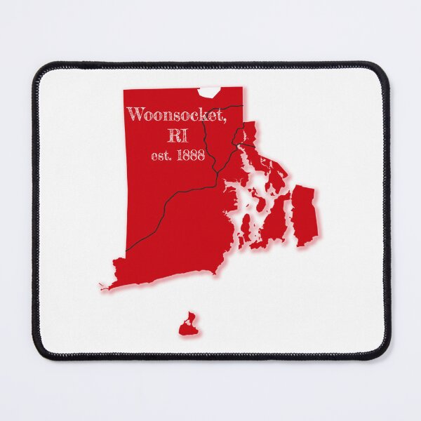 Item preview, Woonsocket, RI [Red] designed and sold by PhilbonianDezin.