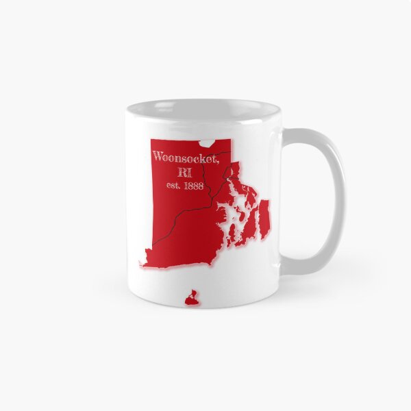 Item preview, Woonsocket, RI [Red] designed and sold by PhilbonianDezin.