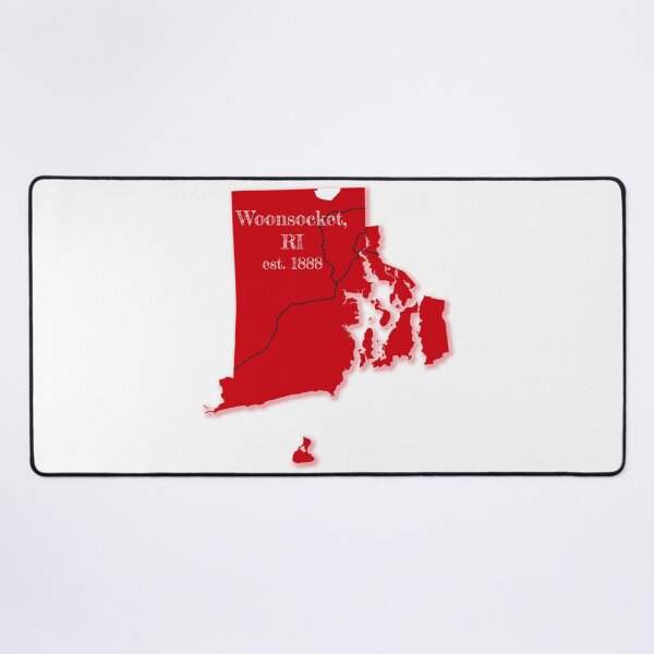 Item preview, Woonsocket, RI [Red] designed and sold by PhilbonianDezin.