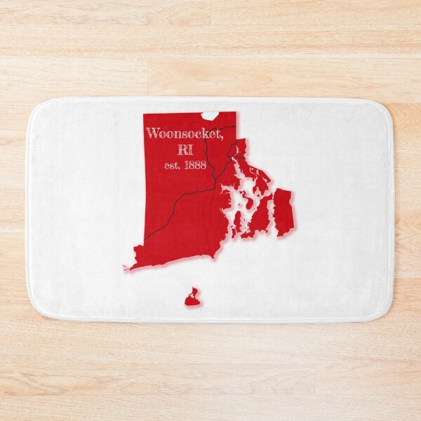 Item preview, Woonsocket, RI [Red] designed and sold by PhilbonianDezin.