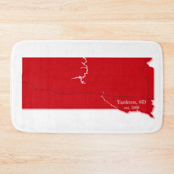 Item preview, Yankton, SD [Red] designed and sold by PhilbonianDezin.