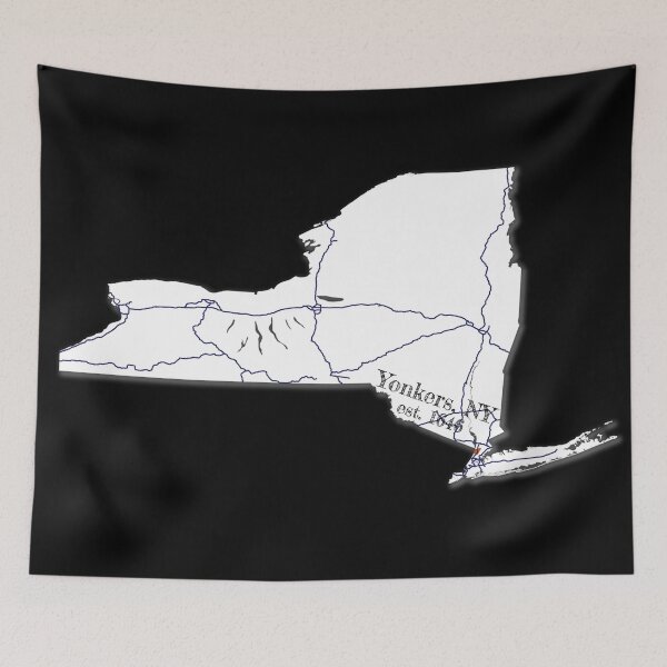Item preview, Yonkers, NY [White] designed and sold by PhilbonianDezin.